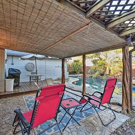 Peaceful San Antonio Oasis With Private Pool And Grillヴィラ エクステリア 写真